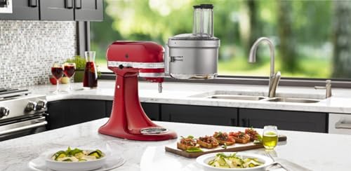 KitchenAid Food Processor Attachment with Commercial Dicing Disc Kit - KSM2FPA (Variation: Food Processor with Dicing Kit)