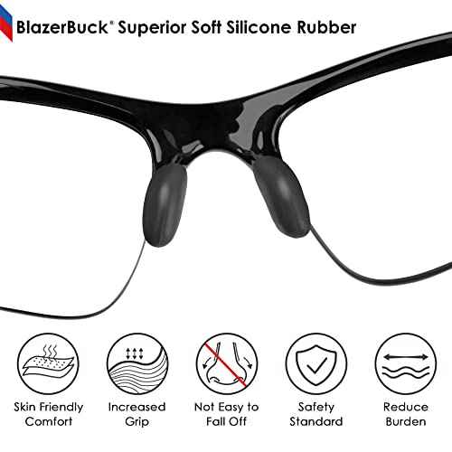 BLAZERBUCK Replacement Nose Pads Nose Piece for Oakley Flak 2.0/Flak 2.0 XL/Flak 2.0 Asian Fit/Flak XS/Flak XXS Sunglasses