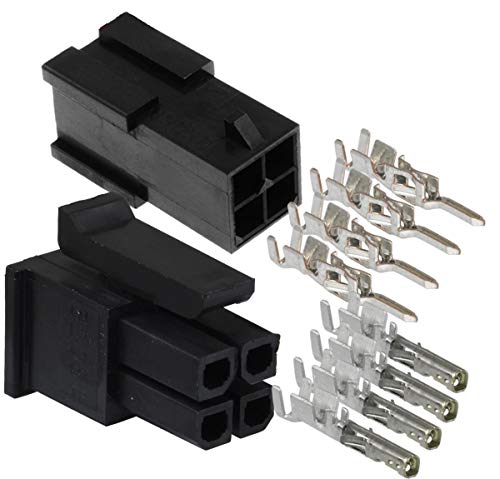 Molex Micro-Fit 3.0 Dual Row Male & Female Receptacle Connectors Pack of 5