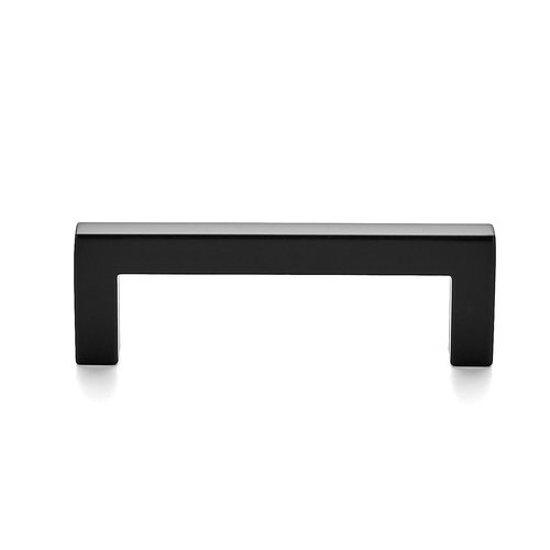 Ravinte 30 Pack Solid 3 Inch Center to Center Slim Square Bar Drawer Handles for Kitchen Cabinet Hardware Matte Black
