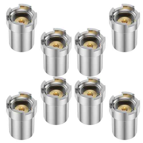 8Pcs 510 Thread Adapter, CBD Adapter, Thread Screw Converter, 510 Adapter Connector Suitable for Connecting Soldering Irons for Circuit Board Repair