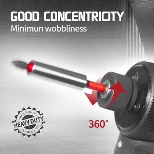 3PCS 1/4" Strong Magnetic Impact Bit Holder,Hex Shank S2 Steel Magnetic,Drill Bit Extension for Impact Driver, Cordless Drill