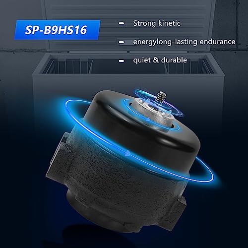 Howaoo 9W 115V Condenser Fan Motor SP-B9HS16 for HVAC Systems