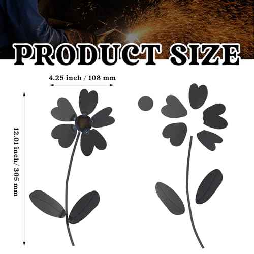 Therwen 1 Set Welding Kits Flower Coupons 16 Gauge Tig DIY Stainless Steel Welding Practice Kit for beginner gift Metal with Mig, Tig, Gas, Arc, Stick