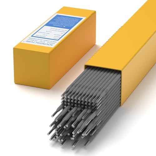 E6013 Welding Rod 3/32" 4.4LB Carbon Steel Stick Electrodes ? Easy Arc Start Welder Rods for Beginners and Pros ? Smooth Beads, Strong Performance for Welding Jobs