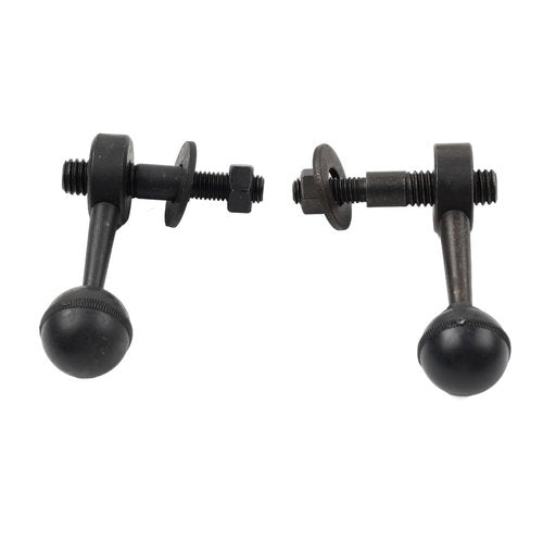 GZYF 2pcs Motor Lock Handle CNC Milling Machine for Bridgeport Mill Parts Iron Black