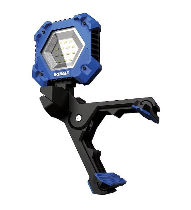 K.balt1500 -Lumens LED Battery-Operated Rechargeable Clamped Work Light