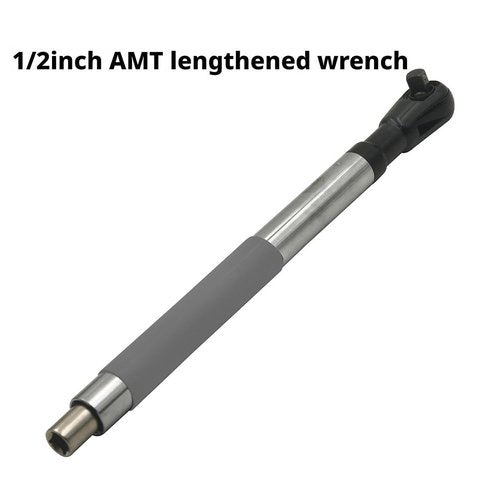 Offset Extension Wrench Impact, 2025 New Upgrade Electric Ratchet Wrench, Impact Wrench Extender for Socket Sets, 1/2-Inch Electric Drill Adapter, 4 Conversion Adapters,Slim Design for Tight Spaces