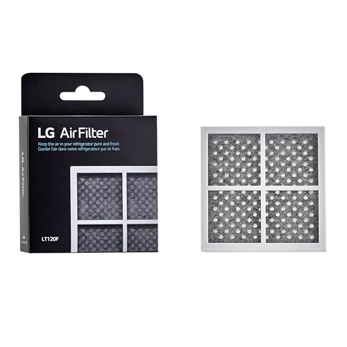 LG LT120F Refrigerator Air Filter - 6 Month Replacement, White