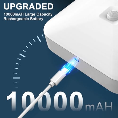 WhitePoplar Rechargeable Motion Sensor Closet Light 500LM White 1 Pack