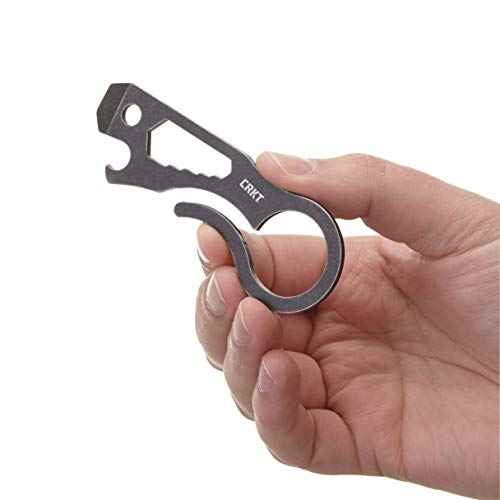 CRKT Viva EDC Stainless Steel Multitool: Multi-Tool for Everyday Carry, Prybar, Screwdriver, Bottle Opener, Multi Wrench 9130