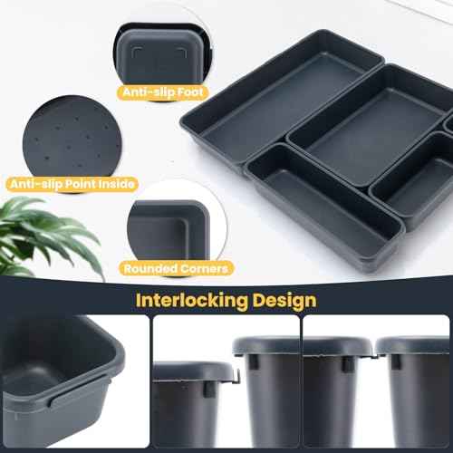 Tool Chest Organizer Set - 69Pc Tool Box Tray Divider for Drawer Organization, Workbench and Storage