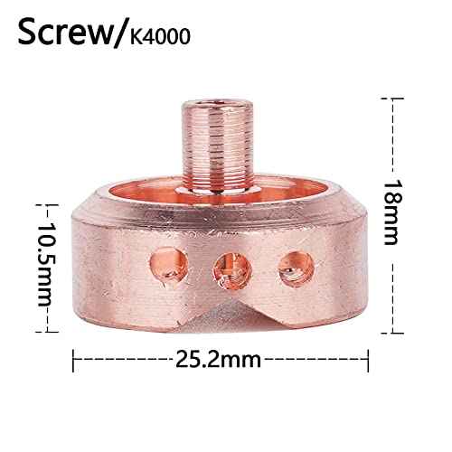 Gouging Torch Replacement Parts Heads &Screw 94378368 Fit gouging torch K4000(K4000) 5pcs