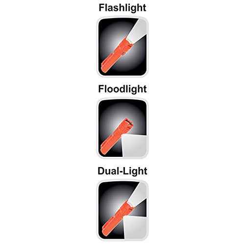 Nightstick NSP-2422R Dual-Light with Dual Magnet, Multi-Purpose , Red