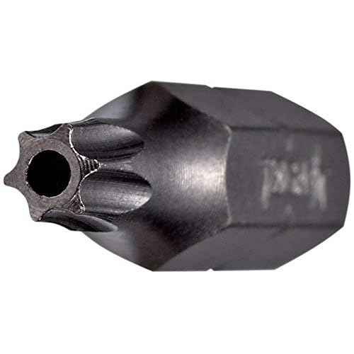 VEGA T45 TORX Security Bits. Professional Grade ¨ù Inch Hex Shank TORX T-45 S2 Steel 1" Security Bits. 125TT45A-4 (Pack of 4)
