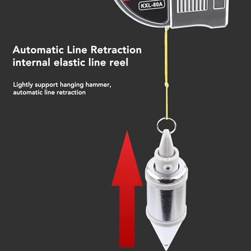 Magnetic Bob, Adjustable Auto Retracting Vertical Alignment Tool for