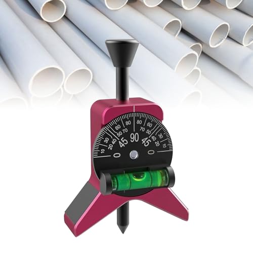 Pipe Center Finder, Pipefitter Tools with Magnetic Centering Head,