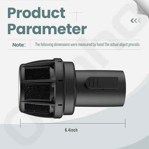 2-1/2 In Muffler Diffuser Wet/Dry Vac Attachment for Craftsman CMXZVBE38660 Shop Vacuums Diffuser Attachment