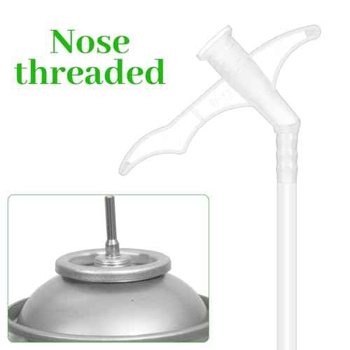 20PCS Spray Foam Nozzle, Plastic Spray Foam Replacement Tubes for Gap Filling Insulating DIY Spraying and Industrial Adhesives(Clear)