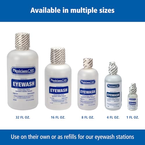 PhysiciansCare 16 oz Sterile Eye Wash Solution for Irrigation - 1 Count Refill