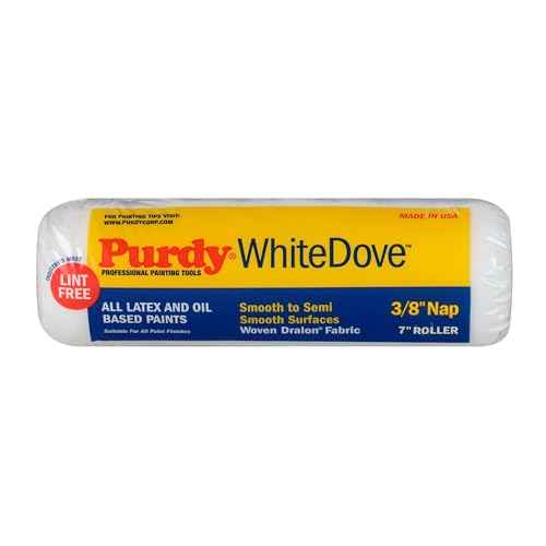 Purdy 140670072 White Dove Roller Cover, 7 inch x 3/8 inch nap