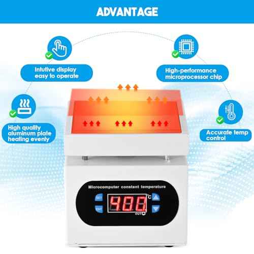 110V 350W Soldering Hot Plate LED Microcomputer Electric Preheat Soldering Station Welder Hot Plate Rework Heater Lab 100X100mm Plate