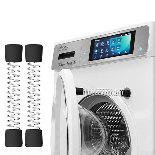 2-Pack Brivdeto Front Load Washer Door Prop Magnetic Door Holder – Black