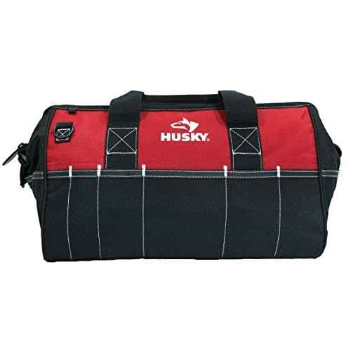 Husky 82003N11 18" Water-Resistant Contractor/DIY Tool Bag