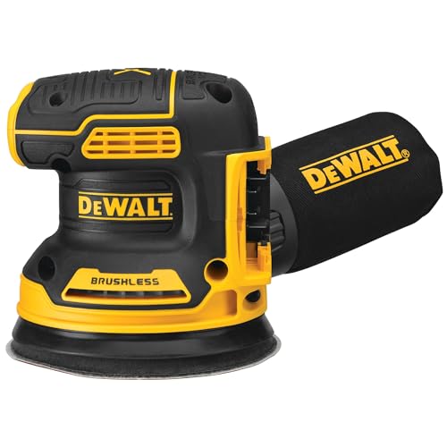 DEWALT 20V MAX Orbital Sander Tool Only - Brushless, Variable Speed, 5 Inch