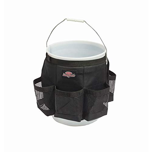 Boss Organizer for 5 Gallon Bucket (Variation: Boss Organizer) by Bucket Boss – Fast-Drying Exterior Mesh Pockets
