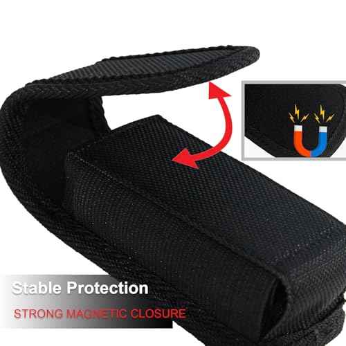 Jingzan Multitool Sheath, Magnetic Cover Multitool Pouch Compatible with Leatherman Wave Plus Wingman Surge Rebar EDC Belt Organizer Tool Holster