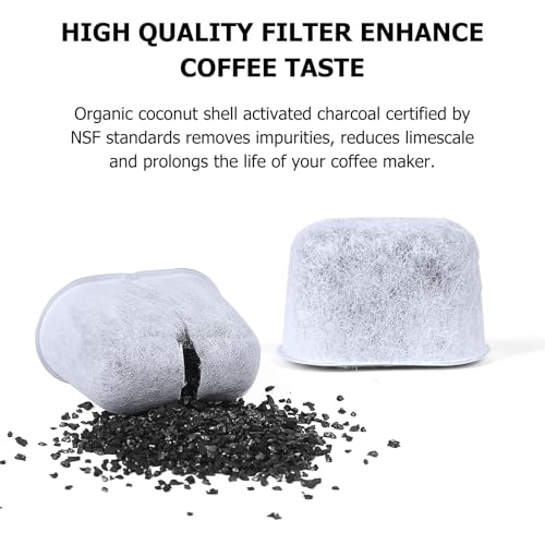 Fanativita 6 Pack Keurig Water Filter Cartridges Compatible with All Models