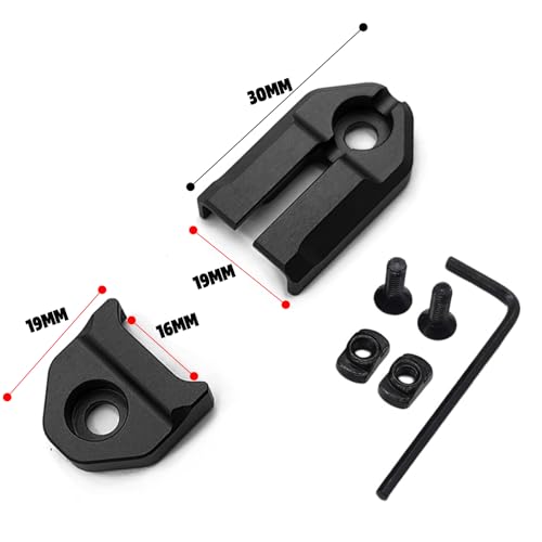2 Set Molk Remote Pressure Switch Mount, Universal Aluminum Pressure Switch Board for Scout M300 M600 Tape Switch Mounting