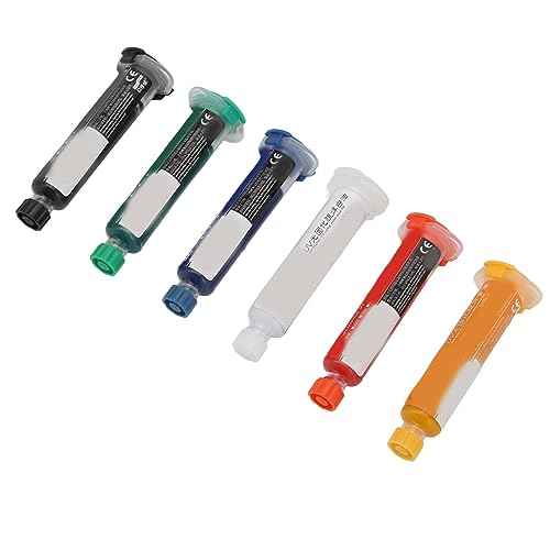 Fdit Solder Mask Ink for Bga Man for Pcb Board Light Curing Solder for Mask for 6Pcs No Clean Uni Sip Prototyping Boards, Fdit7e8kgd32b5