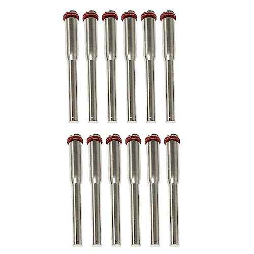 Cut-Off Wheel Screw Mandrel RLECS 12pcs 1/8 inch Cut-Off Wheel Screw Mandrel Shank Holder for Rotary Tools