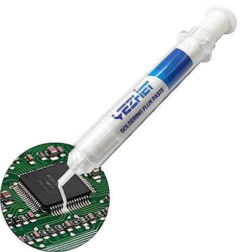 No Clean Soldering Flux Paste(25g), Pushing-Type Design Solder Flux For Electrical Soldering, For Tin soldering, For IC/SMT/BGA/Handwork/Phone/Home Appliance Repairing, 20cc/Bottle