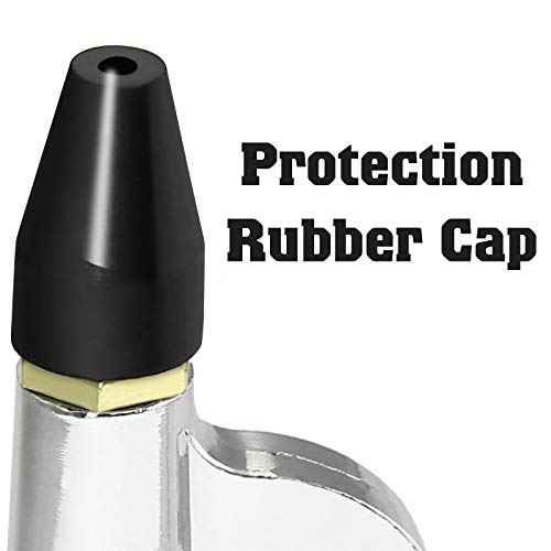2PCS 1/4" NPT Lever Blow Gun - Air Nozzle Blow Gun with Rubber and Safety Tip Nozzles - Blow Gun Air Tool for Home Cleaning Auto Repair