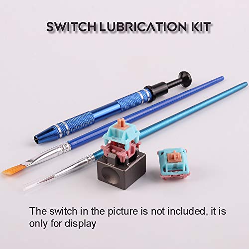 Metal Switch Opener Lubrication Kit Mechanical Keyboard Keycaps Aluminum Alloy Opener Instantly for Cherry mx Switches