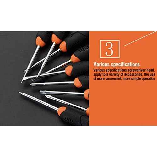Edward Tools Precision Screwdriver Set with Storage Case - 9 Screwdrivers including Flat, Phillips and Torx - Small Screwdriver Set for Electronics, Eyeglass, Computer, Laptop, Jeweler - Cr-V Steel