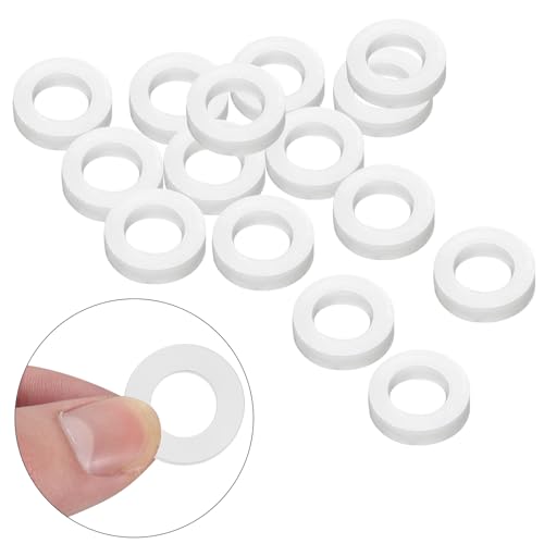 Nylon CO2 Regulator Washers - Keg Coupler Gaskets 0.7in OD, 16-Pack