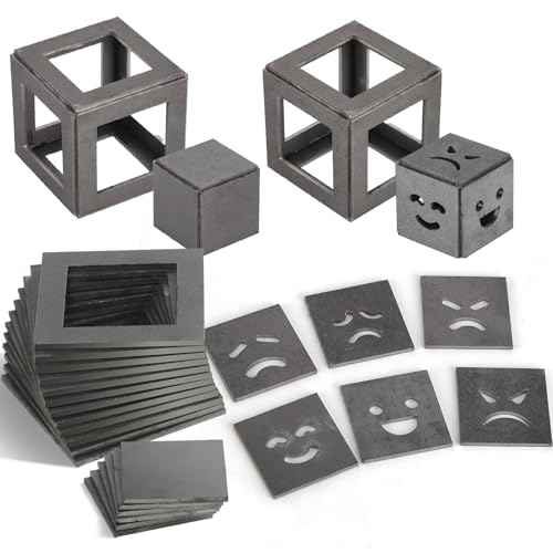 24 Pcs Welding Coupons 3" x 3" 11 Gauge (1/8") Mild Steel Welding Practice Cubes - Weld Training Kit for TIG, MIG & Arc/Stick Welding