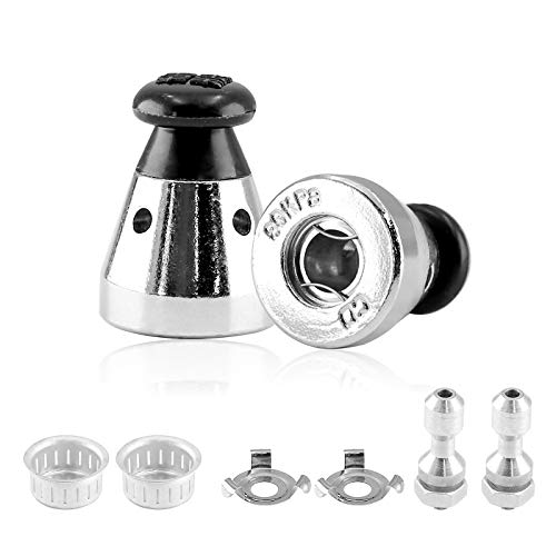 Bonsicoky Universal 80KPa Pressure Cooker Jigger Valve - 2-Pack