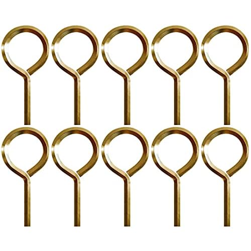 5/32" Standard Hex Dogging Key with Full Loop, Allen Key Sets Wrench for Push Bar Panic Exit Device - 10 Pack
