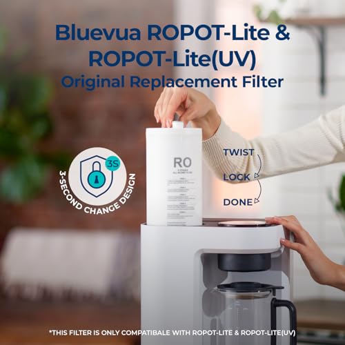 Bluevua 5-in-1 Reverse Osmosis Water Filter Replacement Cartridge