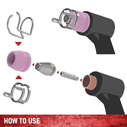 RX WELD 64PCS AG60P Plasma Cutter Torch Consumables Electrode Nozzles Cups Kit Galvanized Copper Ceramic AG-60 Consumables