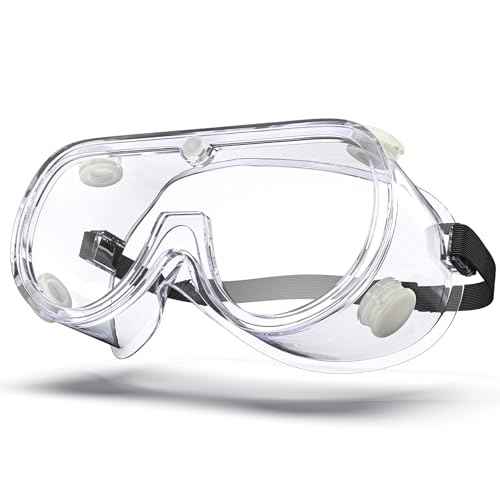 Anti-fog Safety Goggles,Adjustable Chemistry Lab Goggles