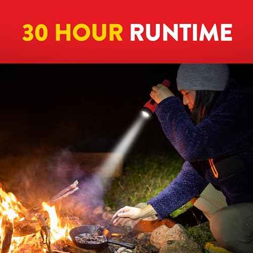 EVEREADY LED Flashlights (3-Pack), Bright Flashlights for Emergencies and Camping Gear, Power Outage Flash Light, AA Batteries Included