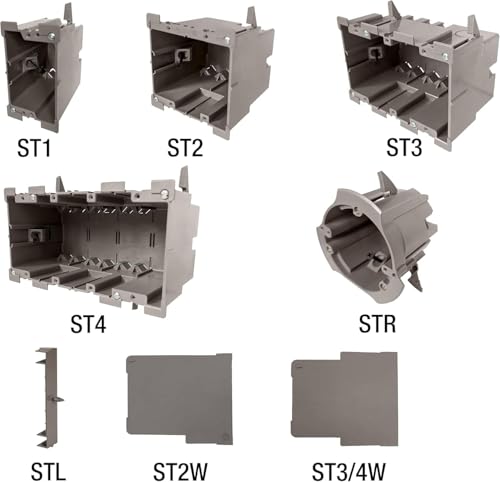 Morris 1-Gang SmarToggle Retrofit Wall Box - Single Pack, Old Work Electrical Box