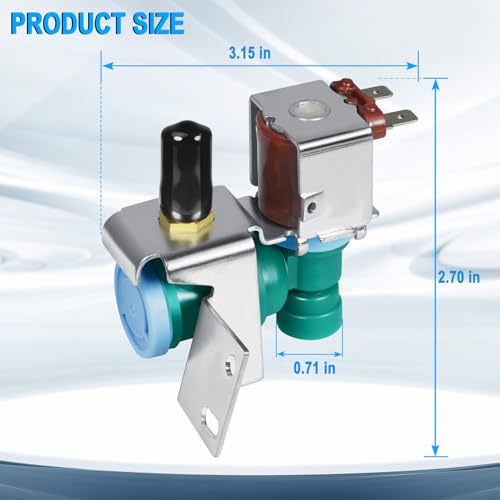 Refrigerator Water Inlet Valve W10238100 WPW10238100 IMV-8100 1/4in