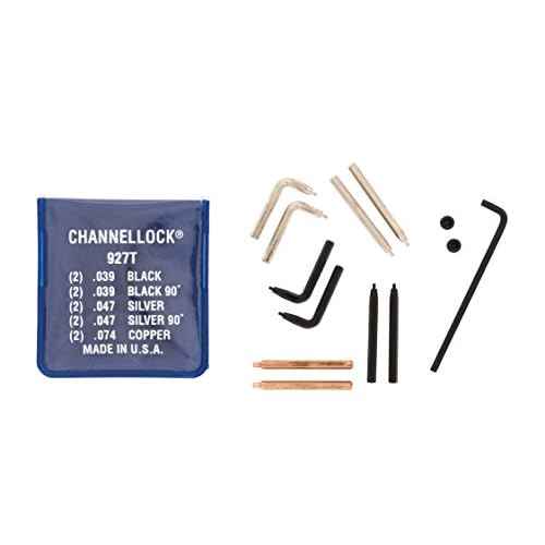 Channellock Replacement Tips, Steel, 927 Replacement Tip Kit (927T)